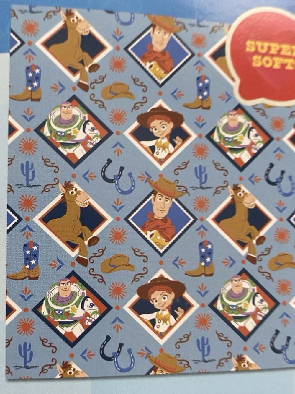 Disney Toy Story 5 Throw Blanket Woody Jessie Buzz Lightyear Bullseye 50” X 70”